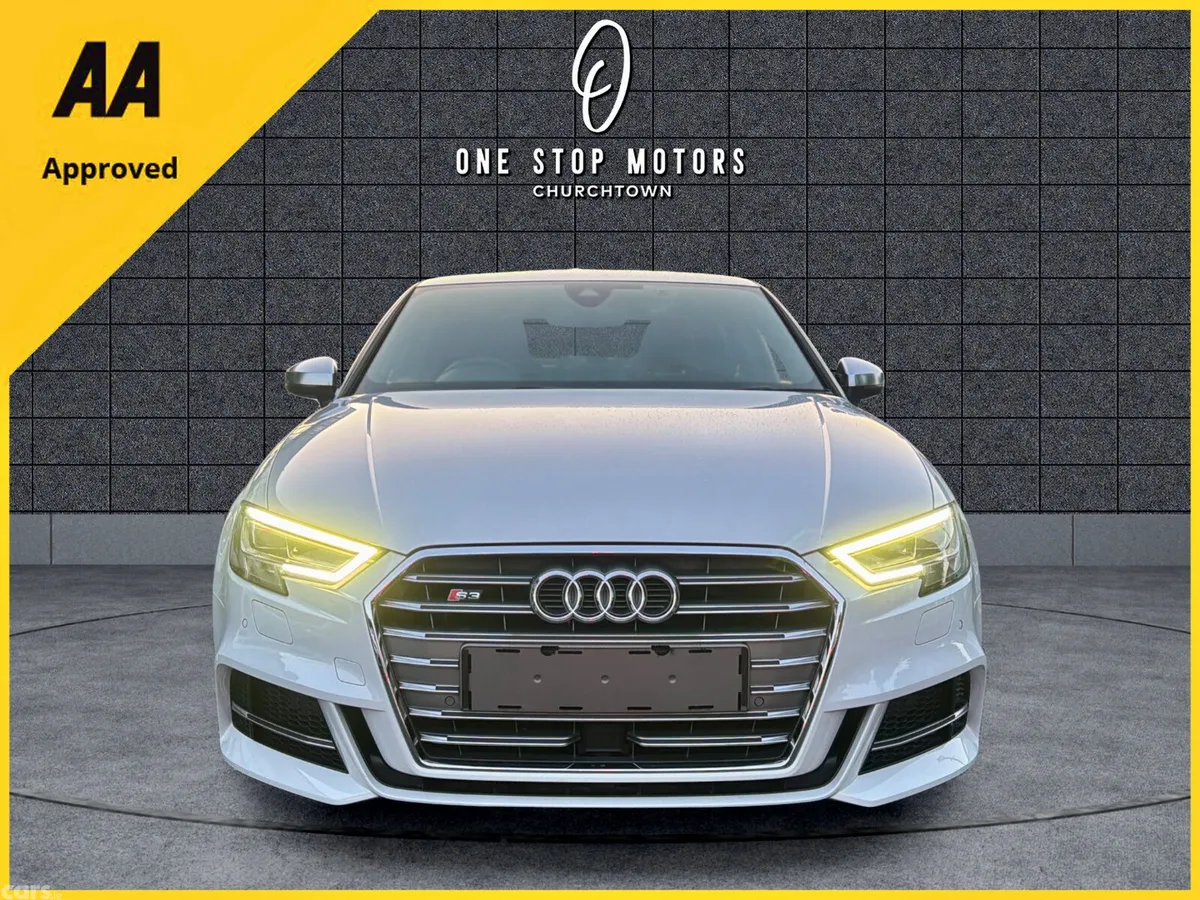 Audi S3 Saloon, Petrol, 2020, White