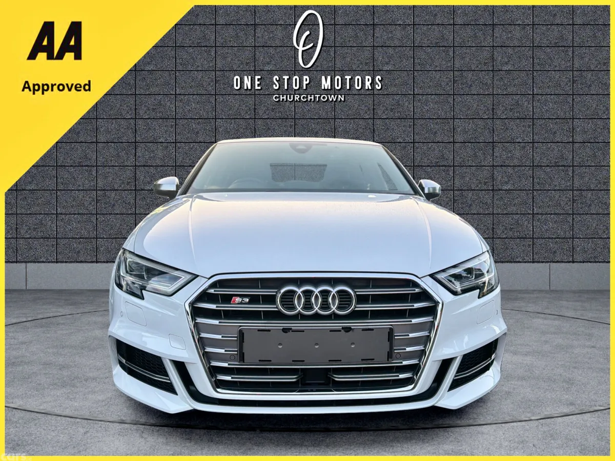 Audi S3 Saloon, Petrol, 2020, White