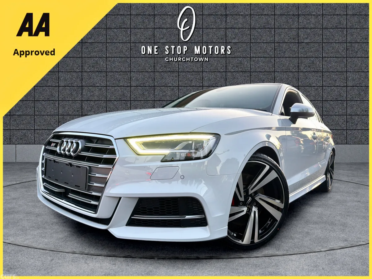Audi S3 Saloon, Petrol, 2020, White