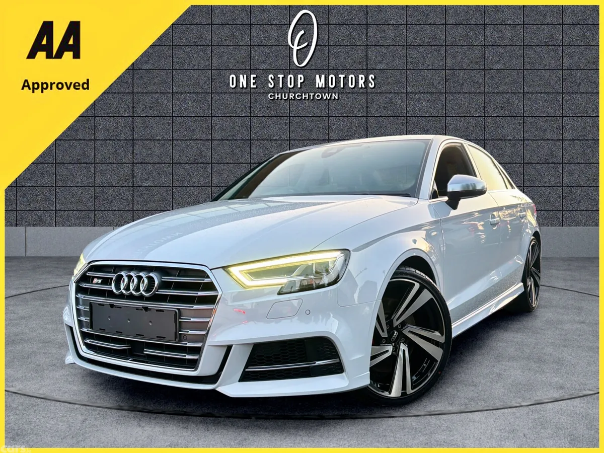 Audi S3 Saloon, Petrol, 2020, White