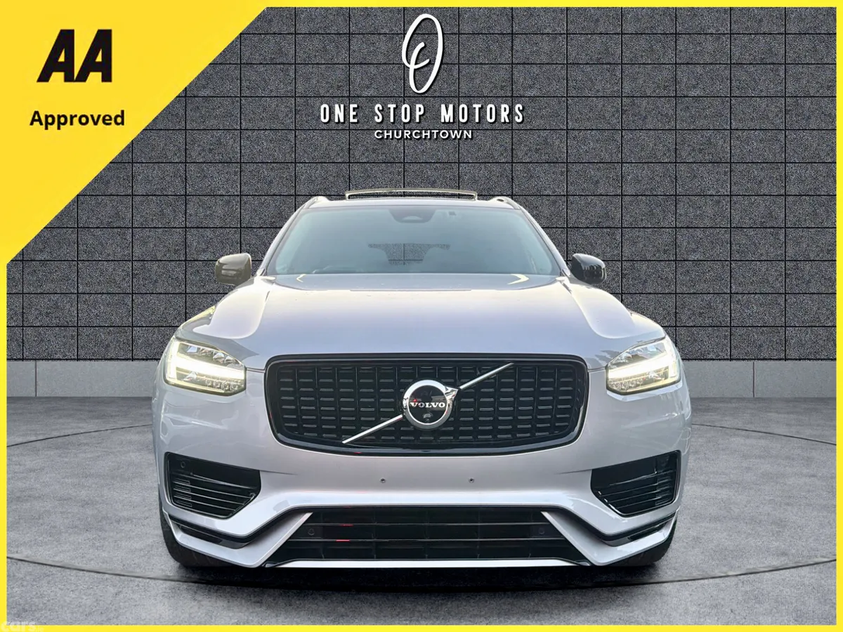 Volvo XC90 SUV, Petrol Plug-in Hybrid, 2023, Silver