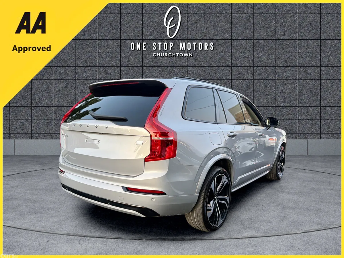 Volvo XC90 SUV, Petrol Plug-in Hybrid, 2023, Silver