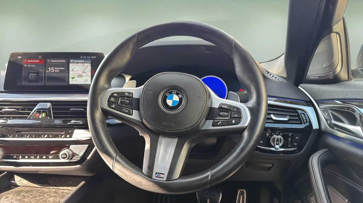 BMW 5-Series Saloon, Diesel, 2018, Grey