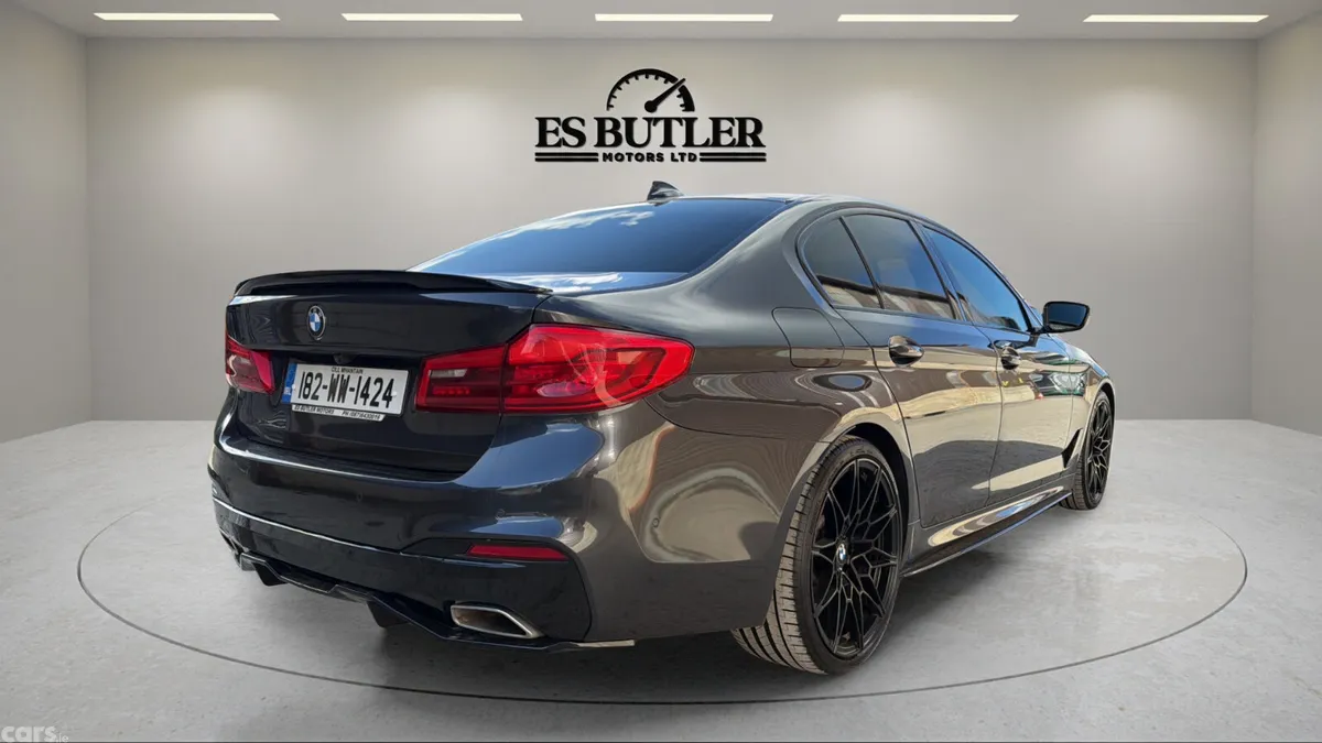 BMW 5-Series Saloon, Diesel, 2018, Grey