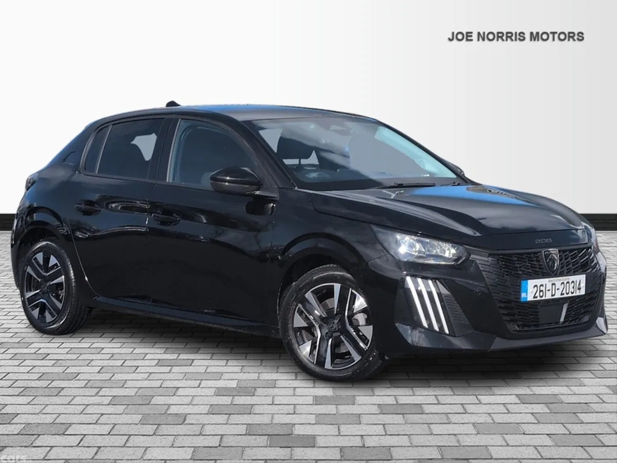 Peugeot 208 Hatchback, Petrol Hybrid, 2026, Black