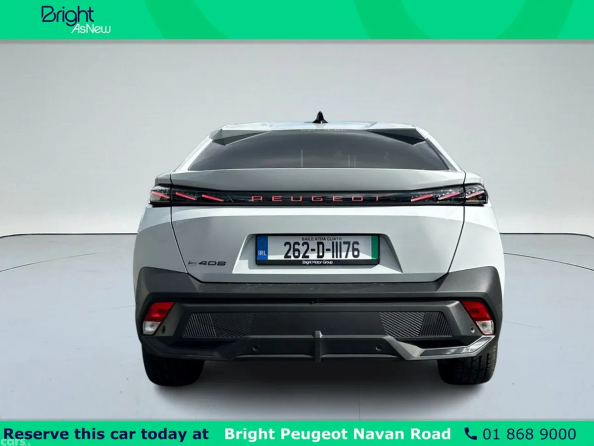 Peugeot 408 Hatchback, Electric, 2026, White