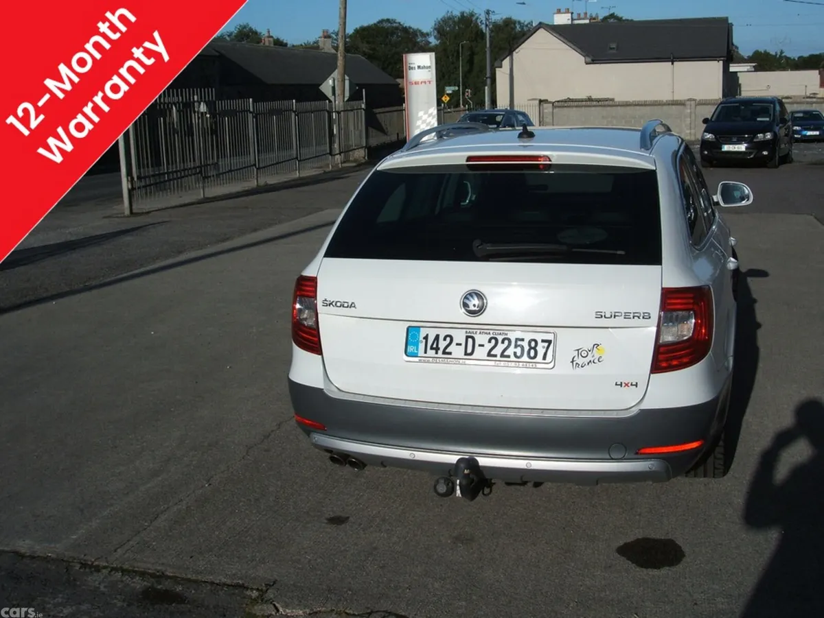 Skoda Superb Estate, Diesel, 2014, White