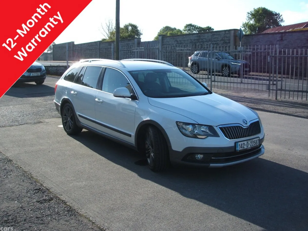 Skoda Superb Estate, Diesel, 2014, White