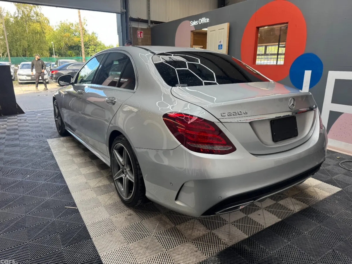 Mercedes-Benz C-Class Saloon, Diesel, 2018, Silver