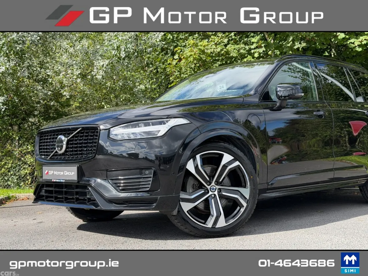 Volvo XC90 Estate, Petrol Plug-in Hybrid, 2023, Black