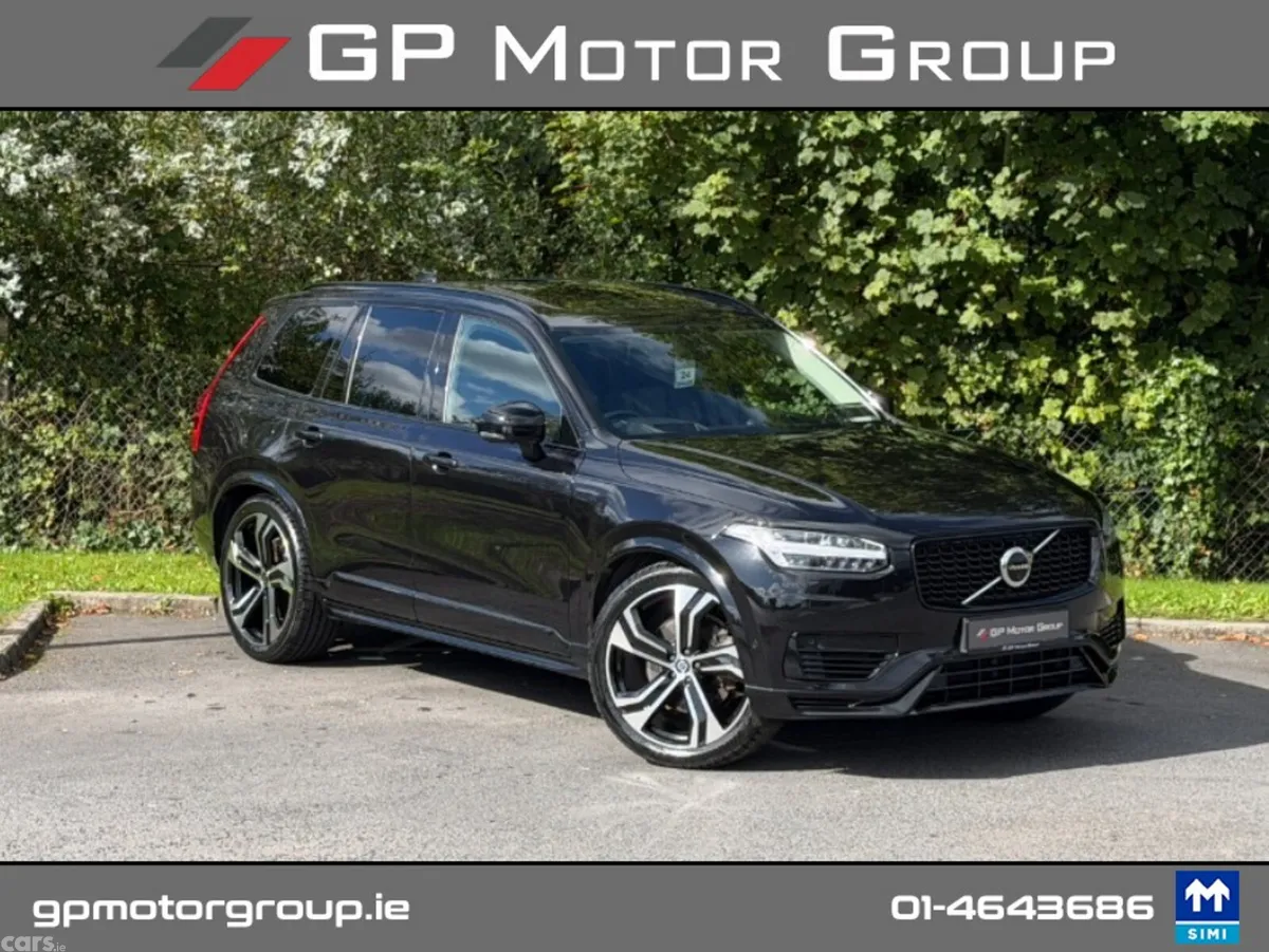 Volvo XC90 Estate, Petrol Plug-in Hybrid, 2023, Black