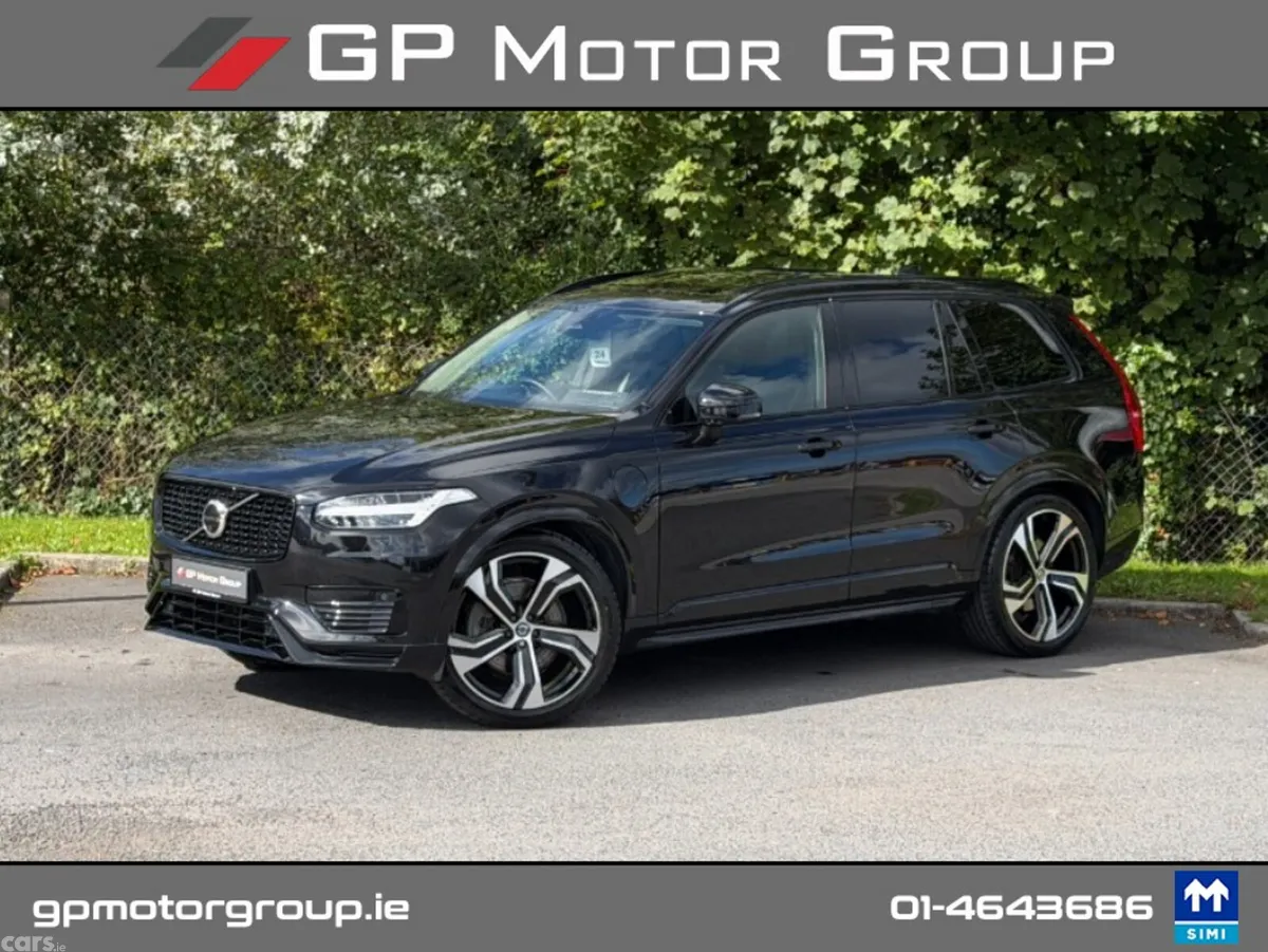 Volvo XC90 Estate, Petrol Plug-in Hybrid, 2023, Black