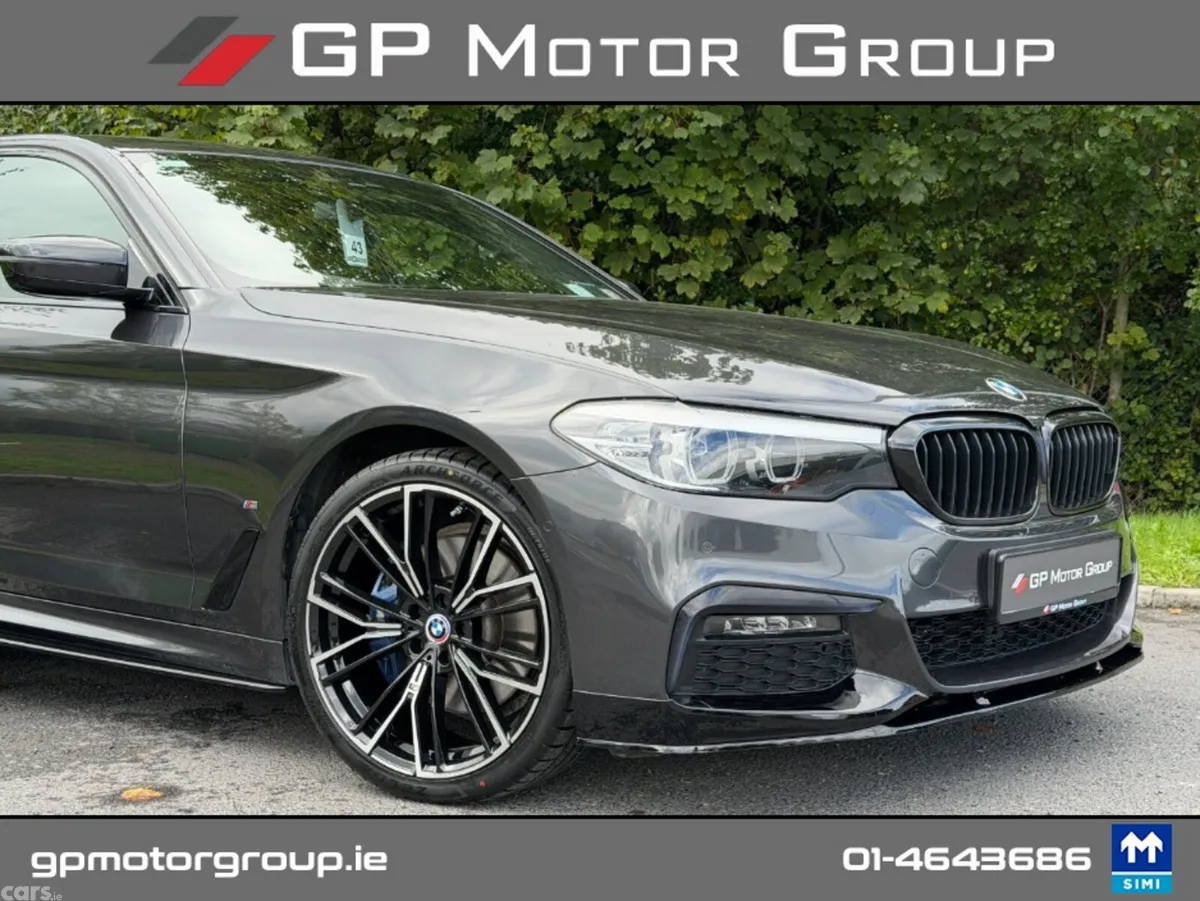 BMW 5-Series Saloon, Petrol Plug-in Hybrid, 2019, Grey