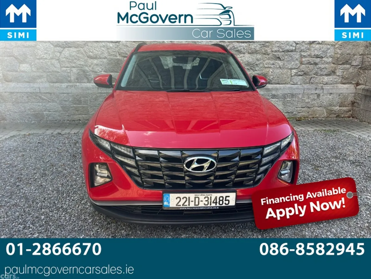 Hyundai Tucson MPV, Diesel, 2022, Red