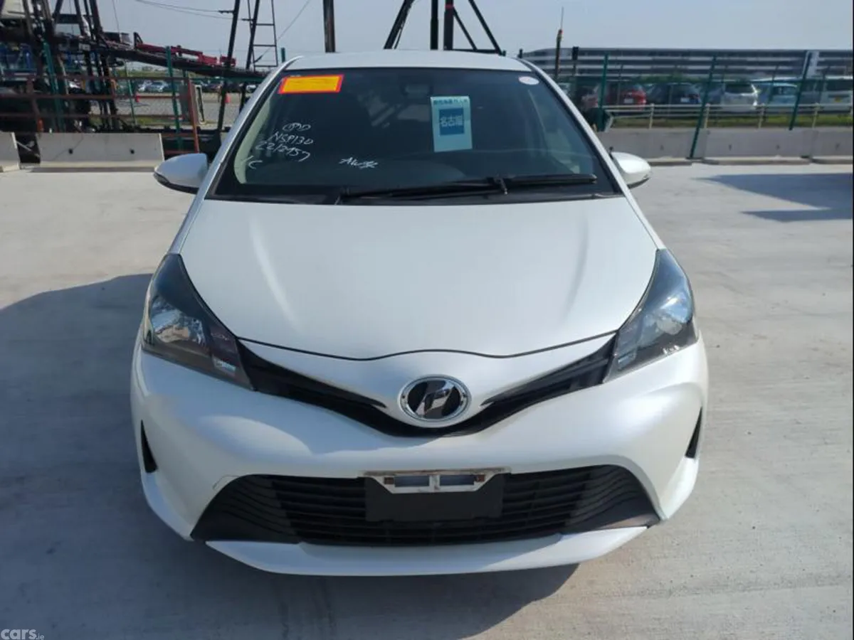 Toyota Vitz Hatchback, Petrol, 2016, White