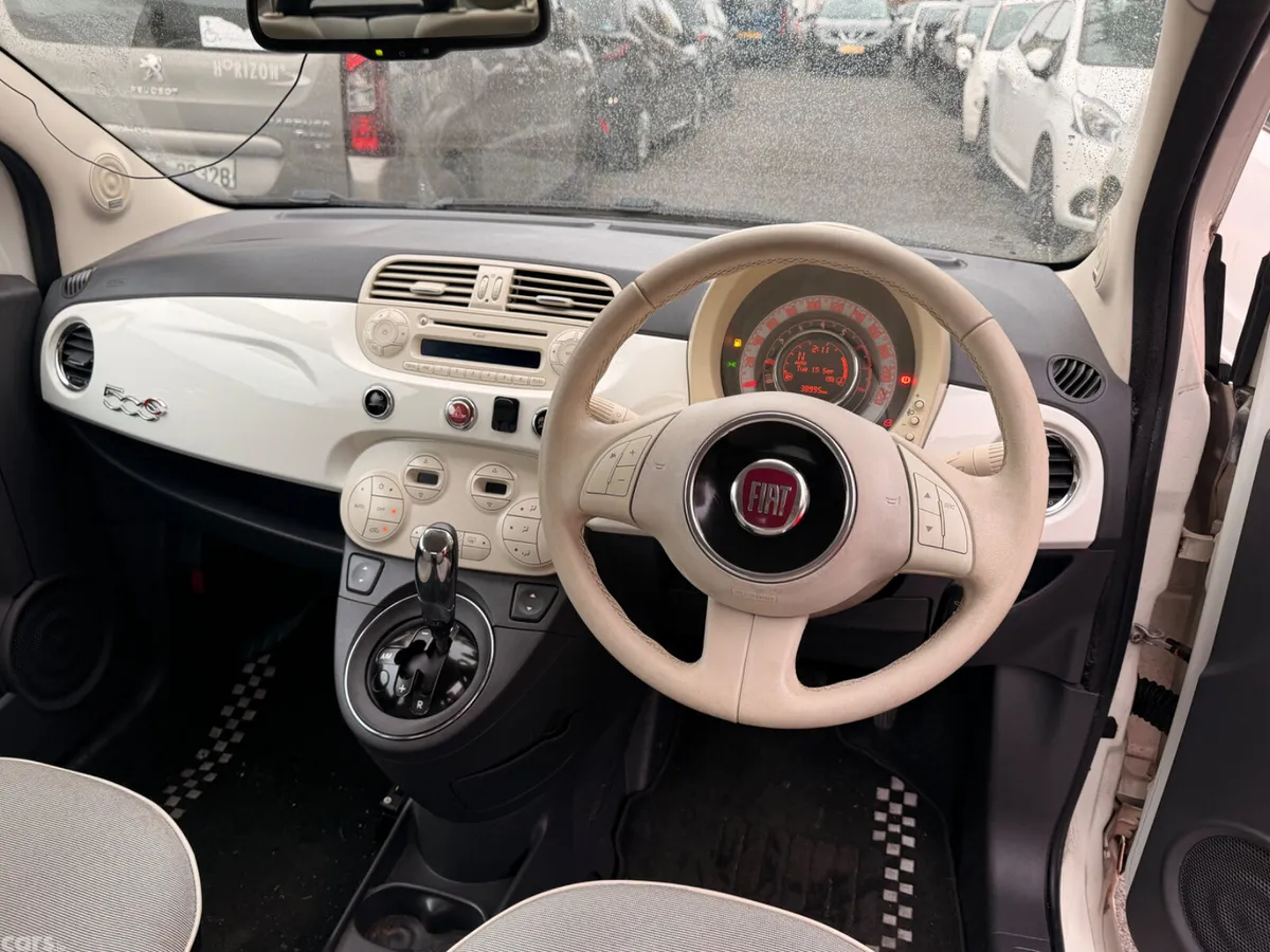Fiat 500 Convertible, Petrol, 2015, White