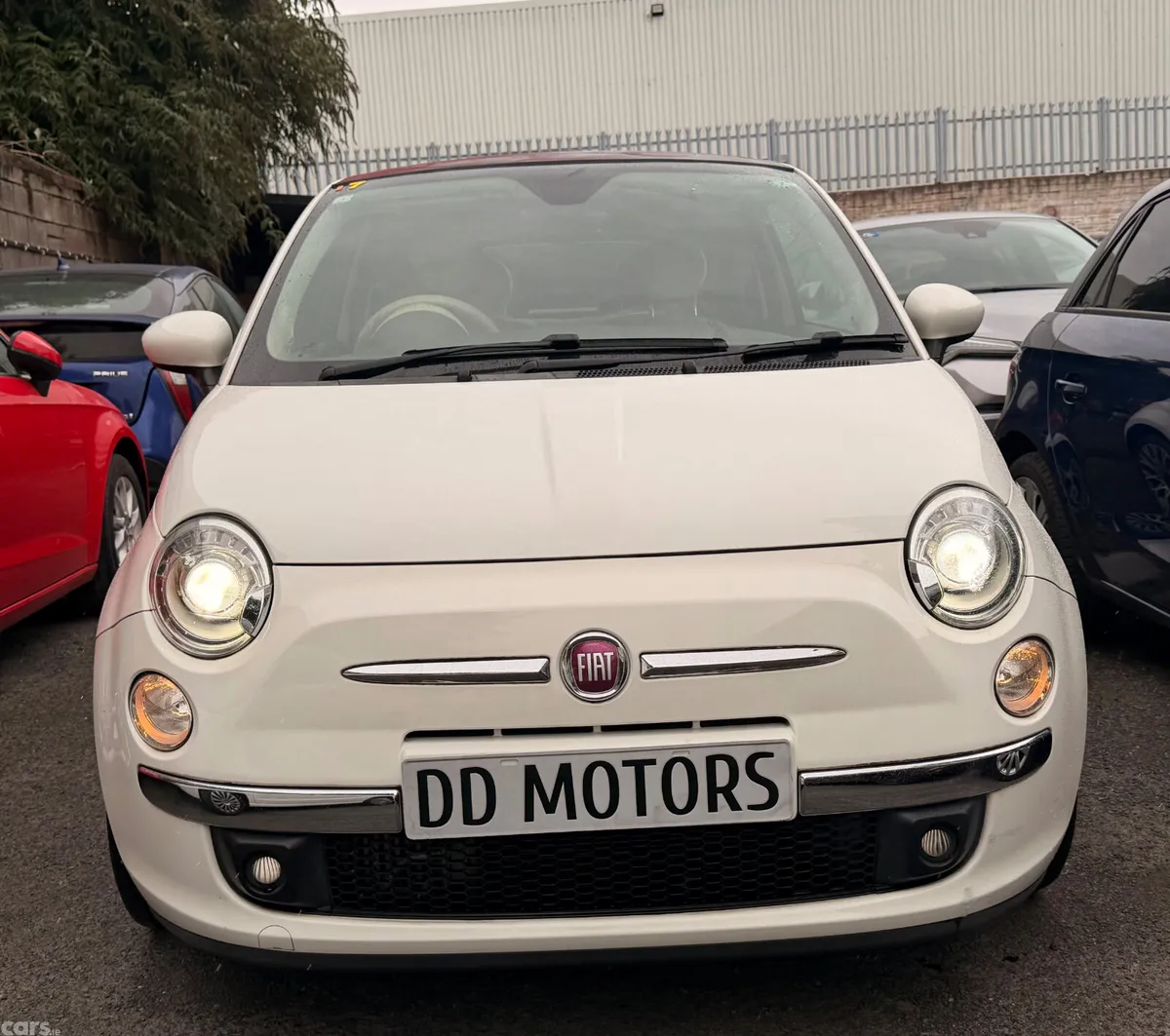 Fiat 500 Convertible, Petrol, 2015, White