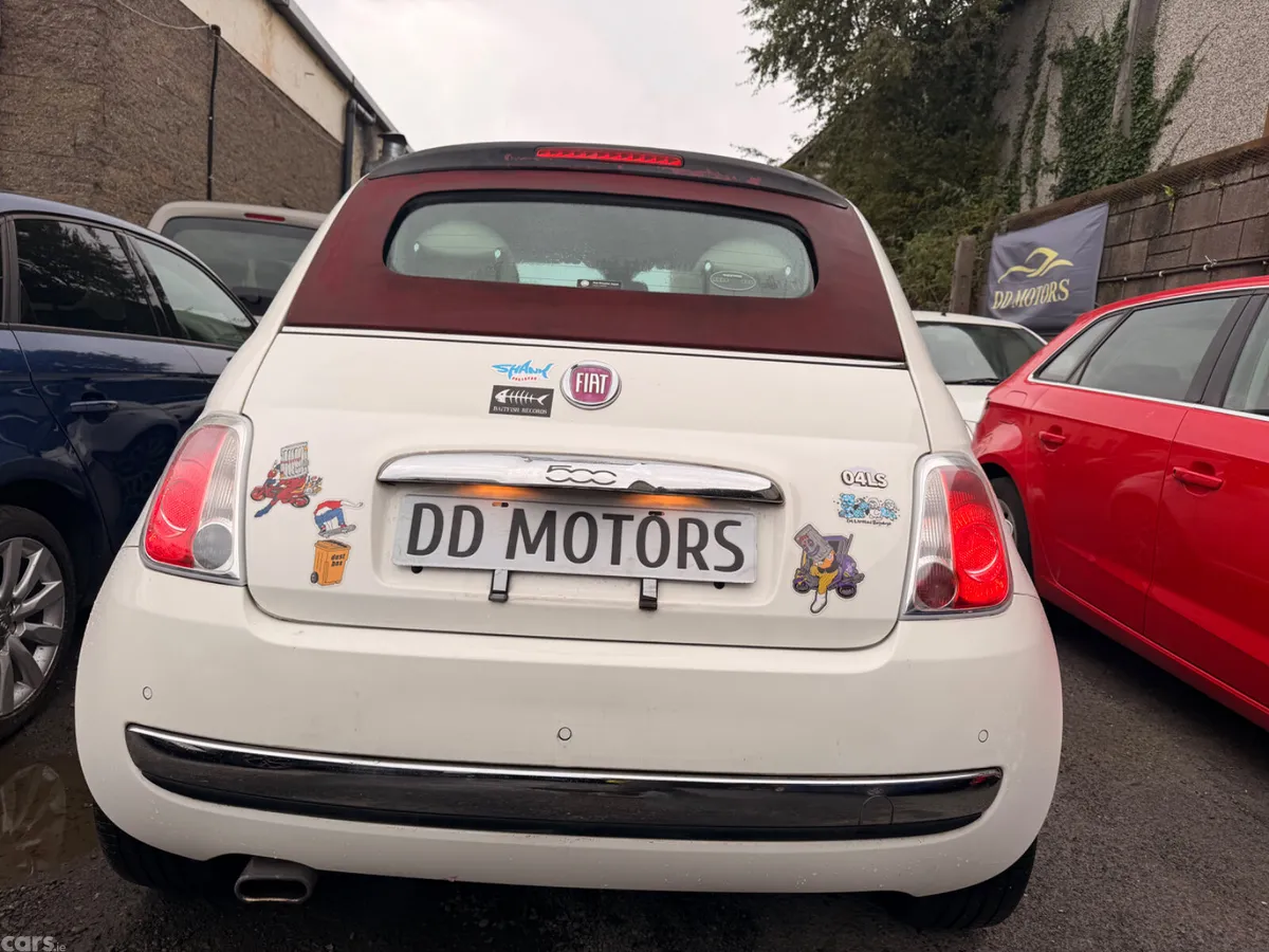 Fiat 500 Convertible, Petrol, 2015, White
