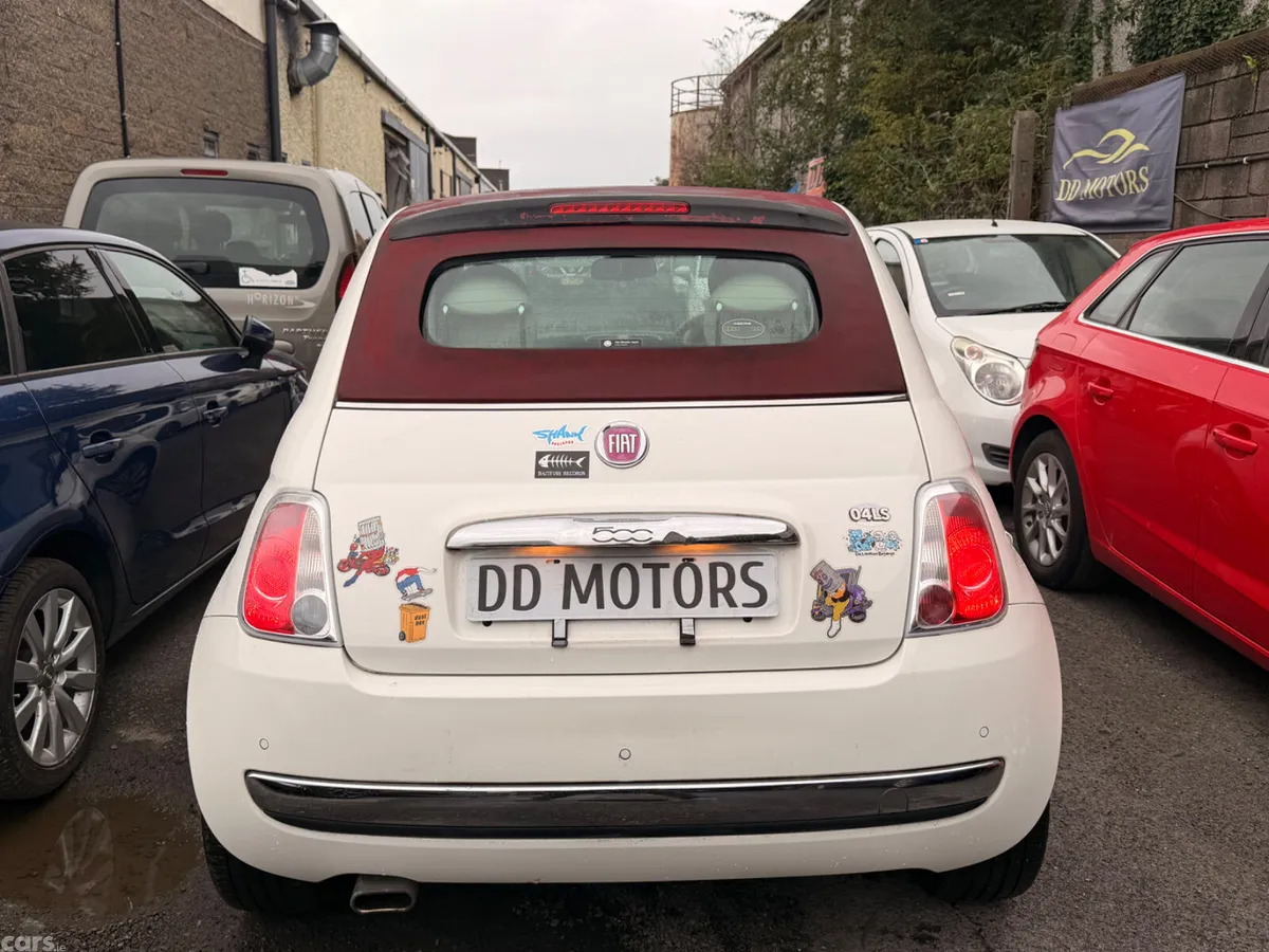Fiat 500 Convertible, Petrol, 2015, White
