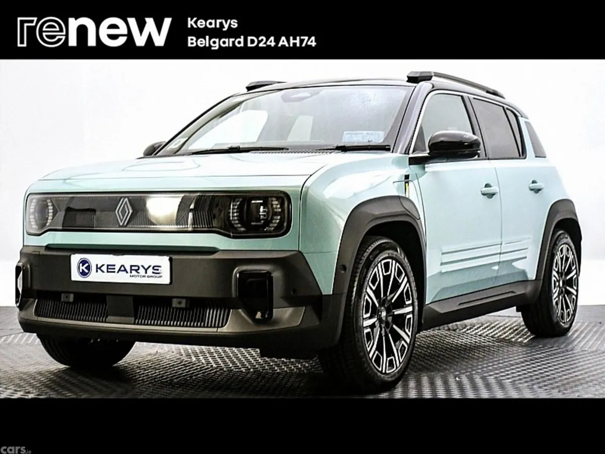 Renault 4 Hatchback, Electric, 2026, Green