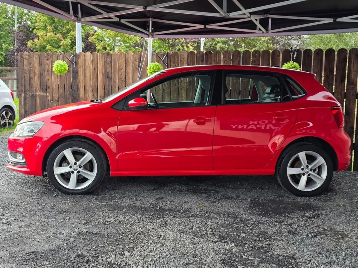 Volkswagen Polo Hatchback, Petrol, 2017, Red