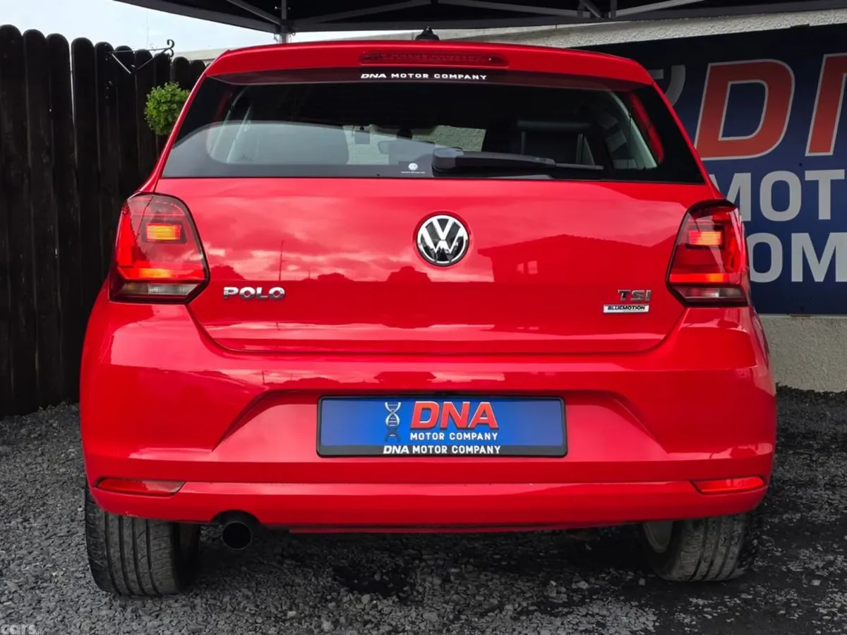 Volkswagen Polo Hatchback, Petrol, 2017, Red