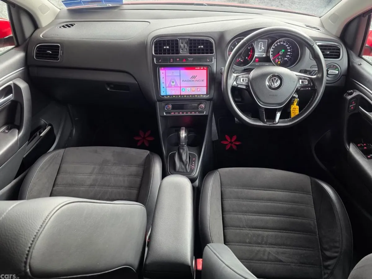 Volkswagen Polo Hatchback, Petrol, 2017, Red