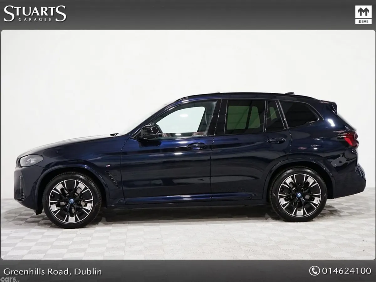 BMW iX3 Estate, Electric, 2024, Black