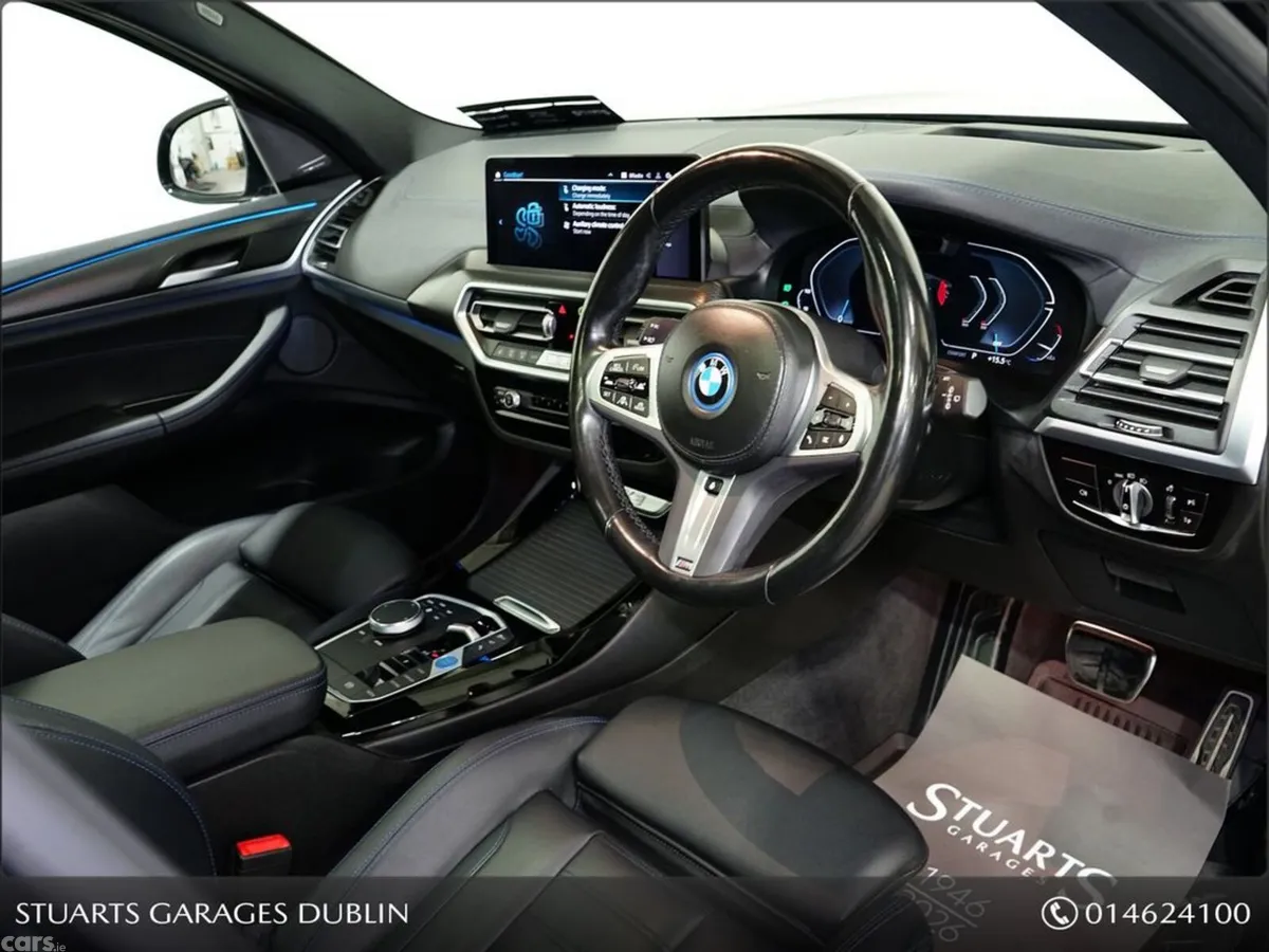 BMW iX3 Estate, Electric, 2024, Black