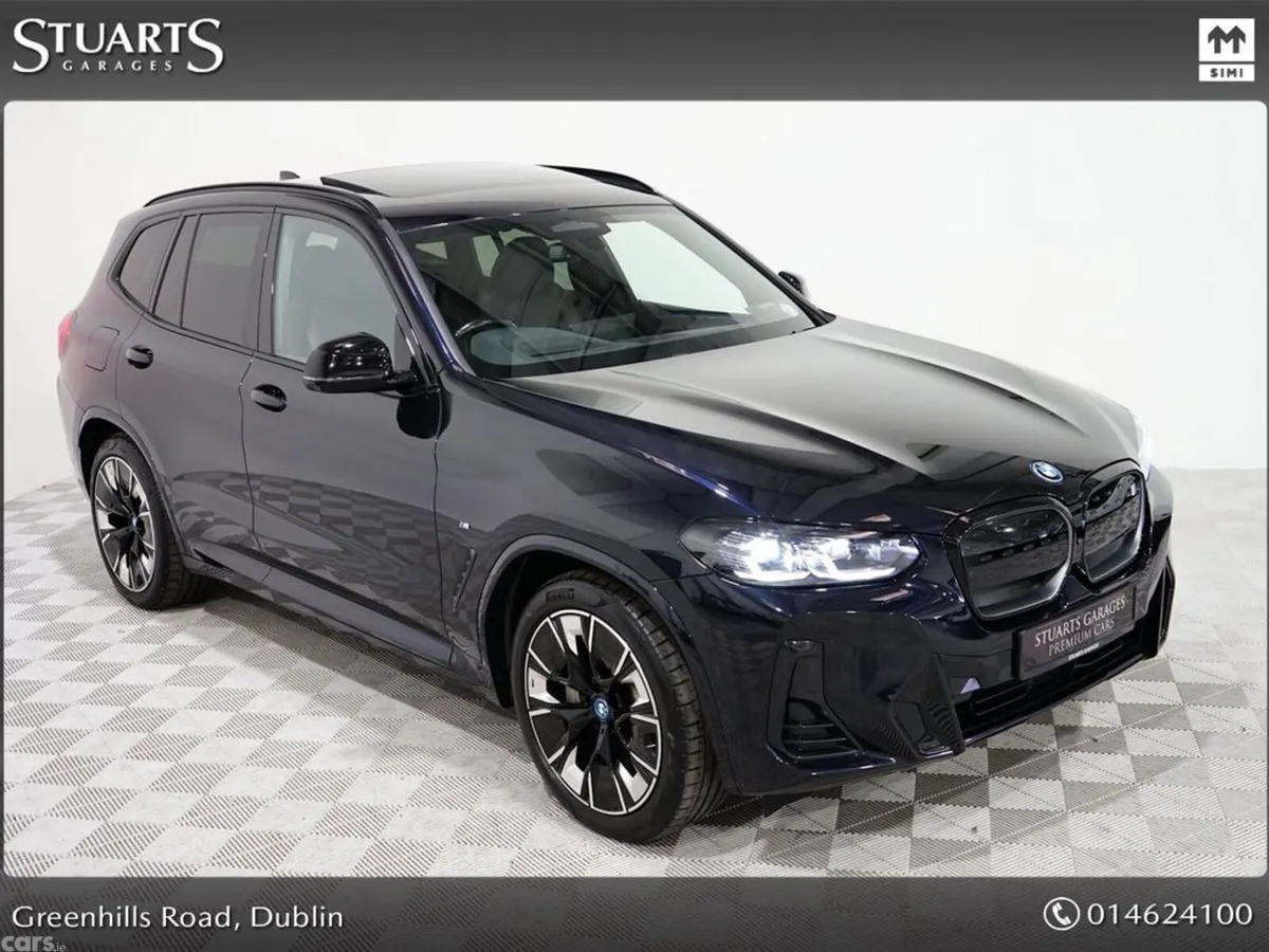 BMW iX3 Estate, Electric, 2024, Black