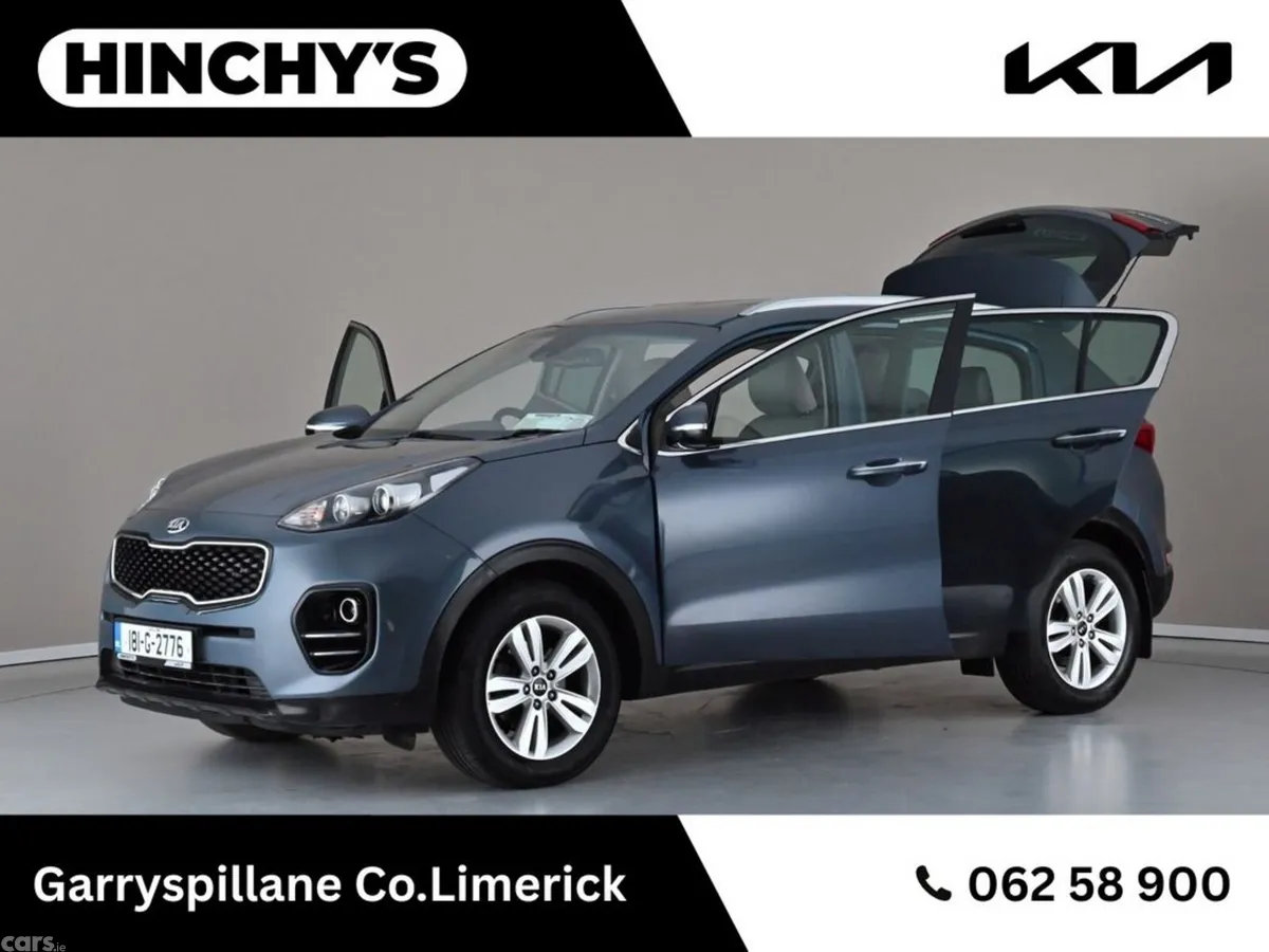 Kia Sportage SUV, Diesel, 2018, Blue