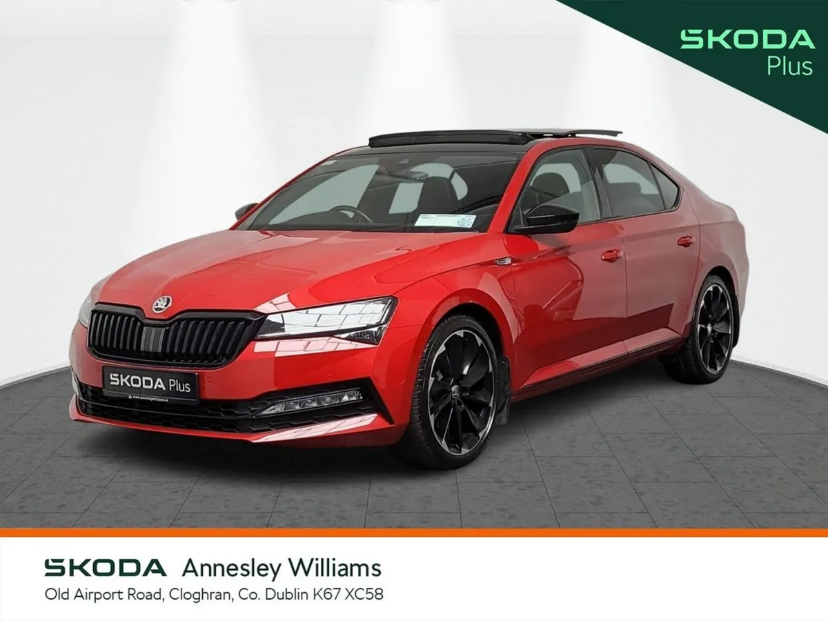 Skoda Superb Saloon, Diesel, 2024, Red