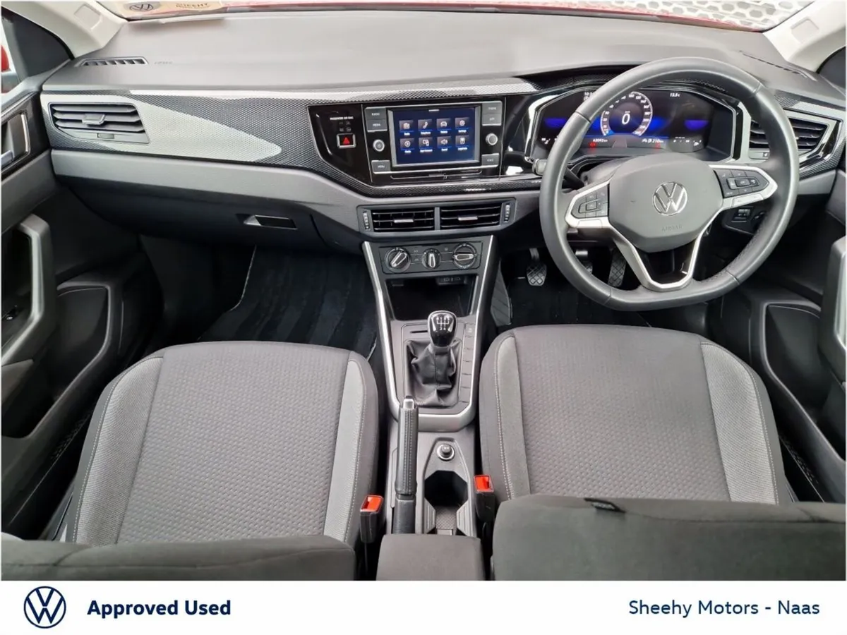 Volkswagen Polo Hatchback, Petrol, 2023, Red