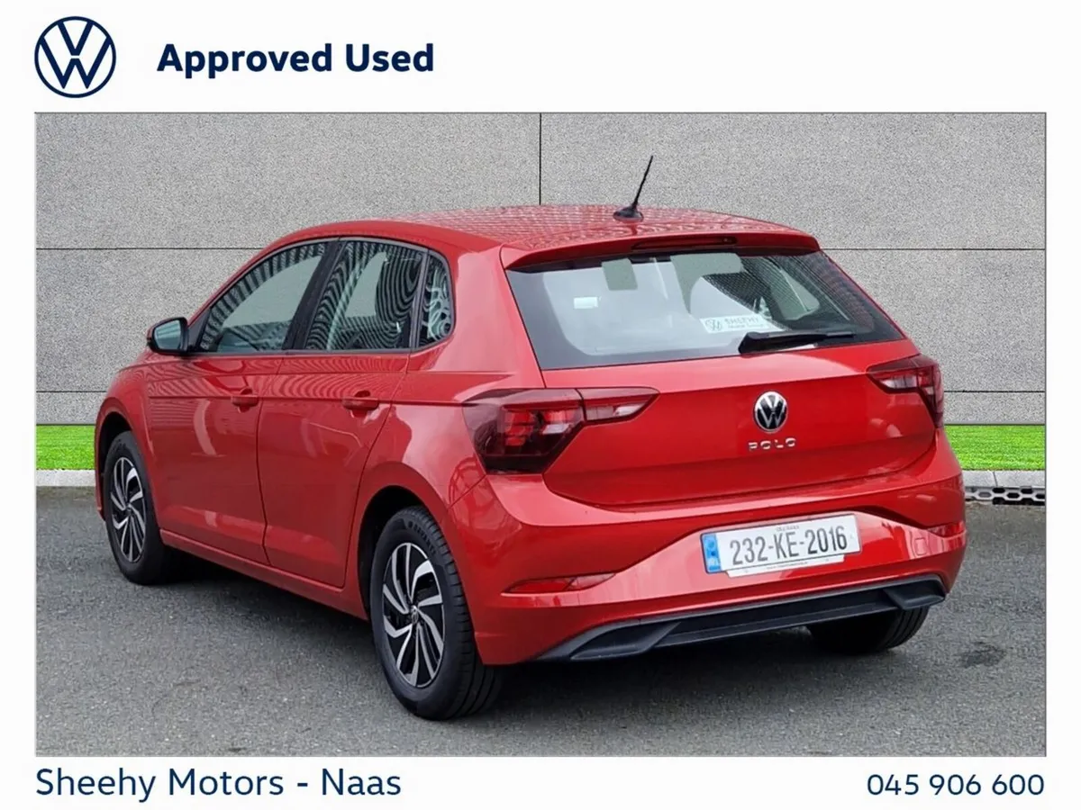 Volkswagen Polo Hatchback, Petrol, 2023, Red