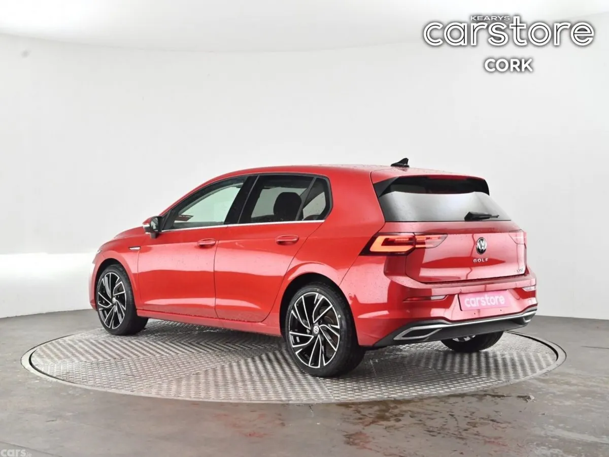 Volkswagen Golf Hatchback, Petrol Hybrid, 2021, Red