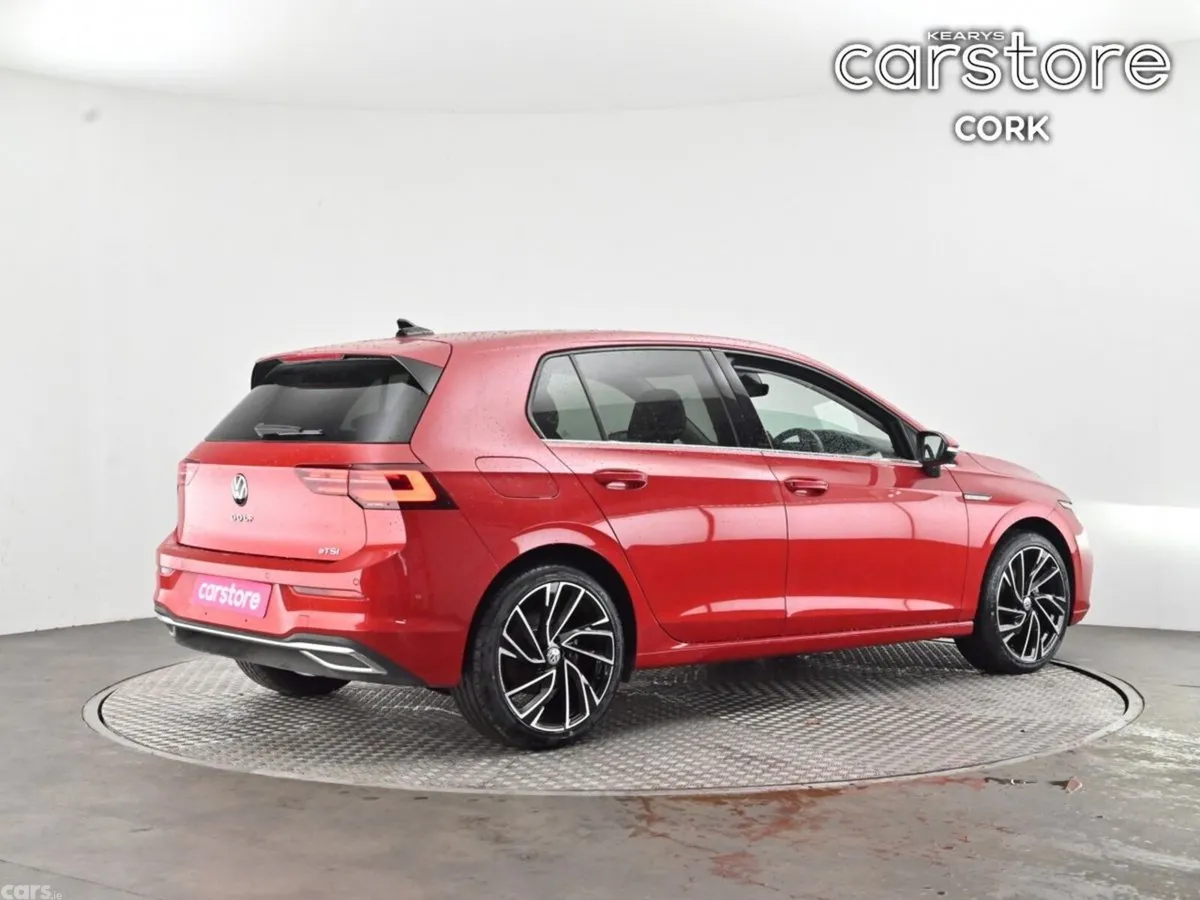 Volkswagen Golf Hatchback, Petrol Hybrid, 2021, Red