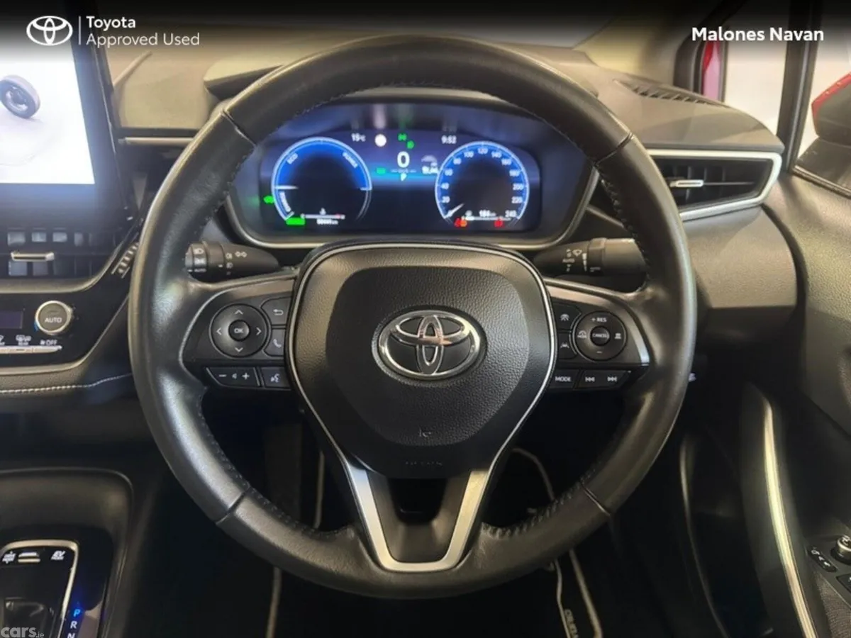 Toyota Corolla Saloon, Petrol Hybrid, 2025, Red