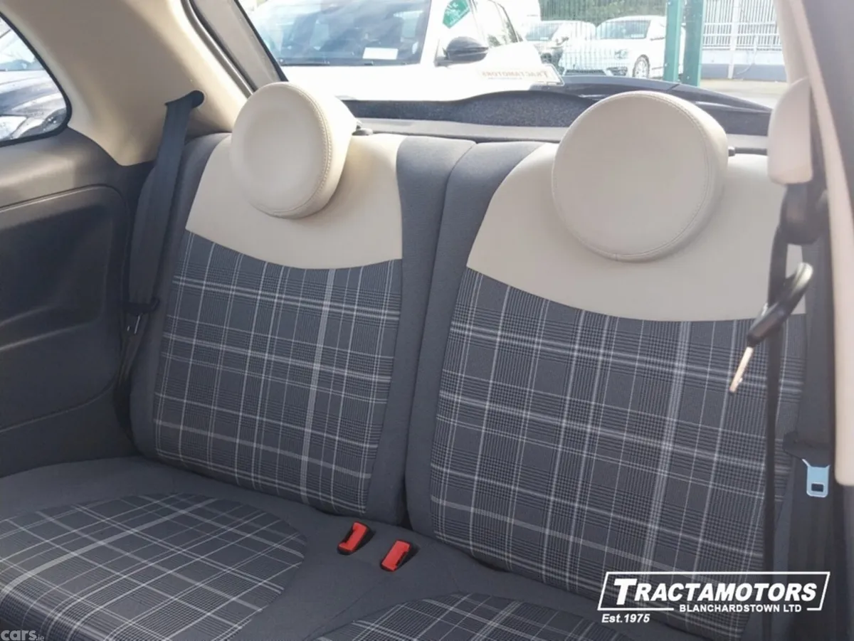 Fiat 500 Hatchback, Petrol, 2016, Grey