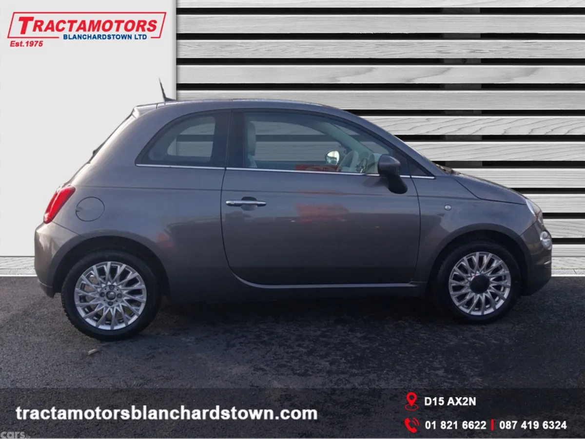 Fiat 500 Hatchback, Petrol, 2016, Grey