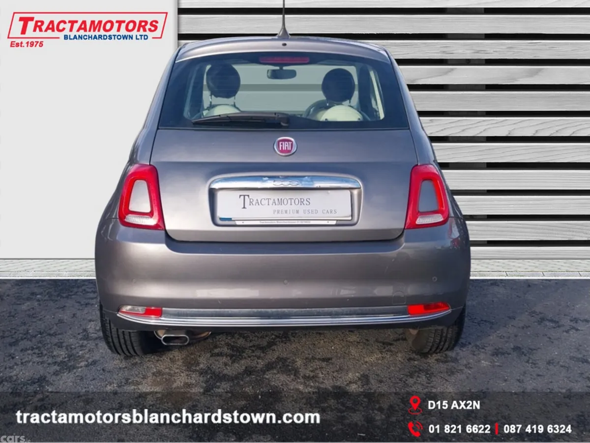 Fiat 500 Hatchback, Petrol, 2016, Grey