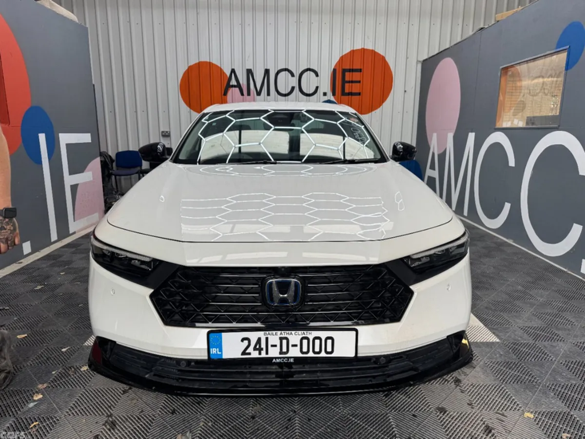 Honda Accord Saloon, Petrol Hybrid, 2024, White