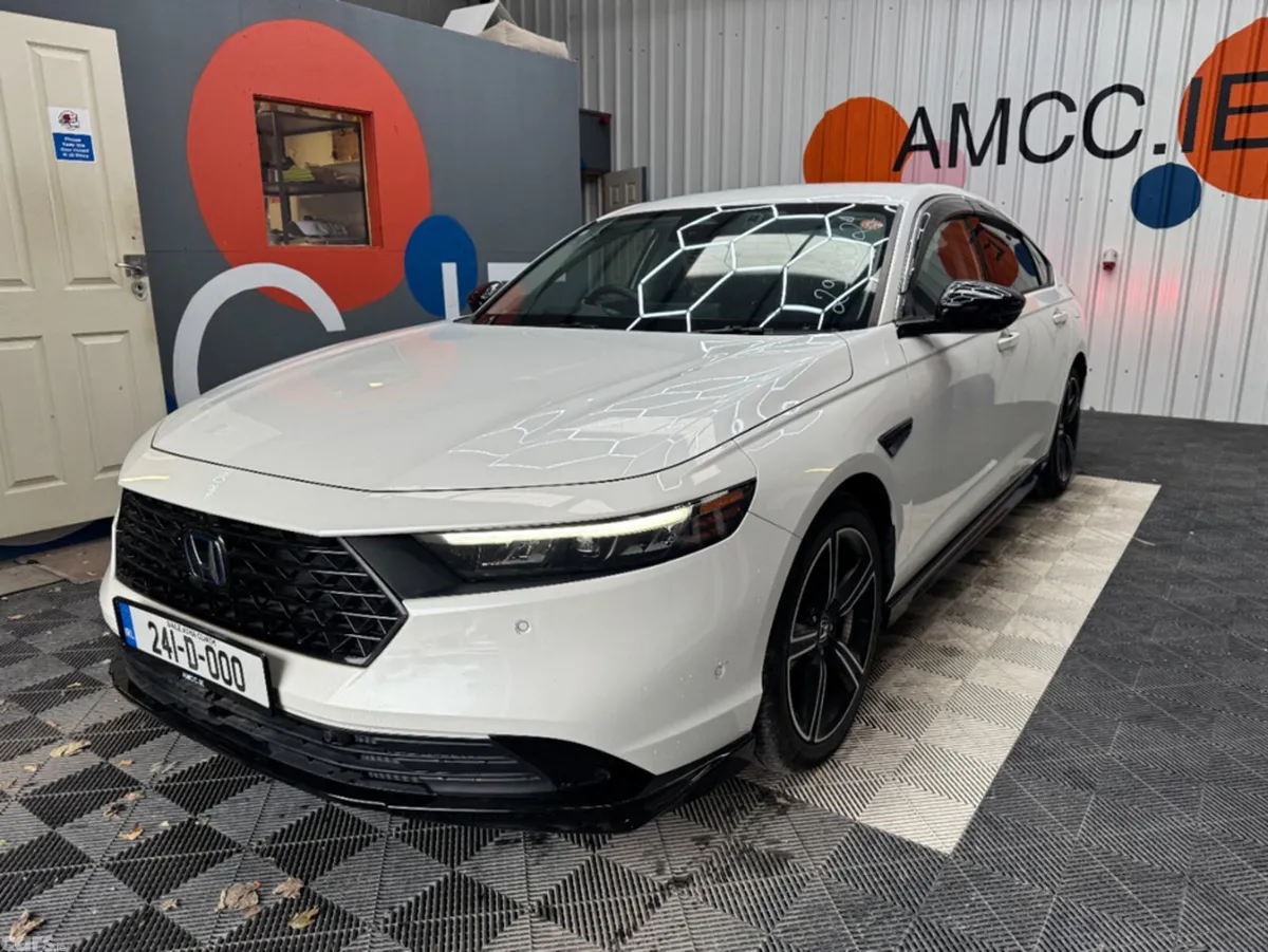 Honda Accord Saloon, Petrol Hybrid, 2024, White