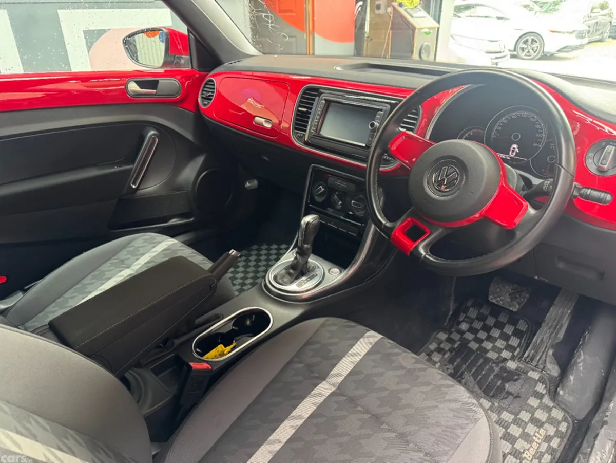 Volkswagen Beetle Hatchback, Petrol, 2017, Red