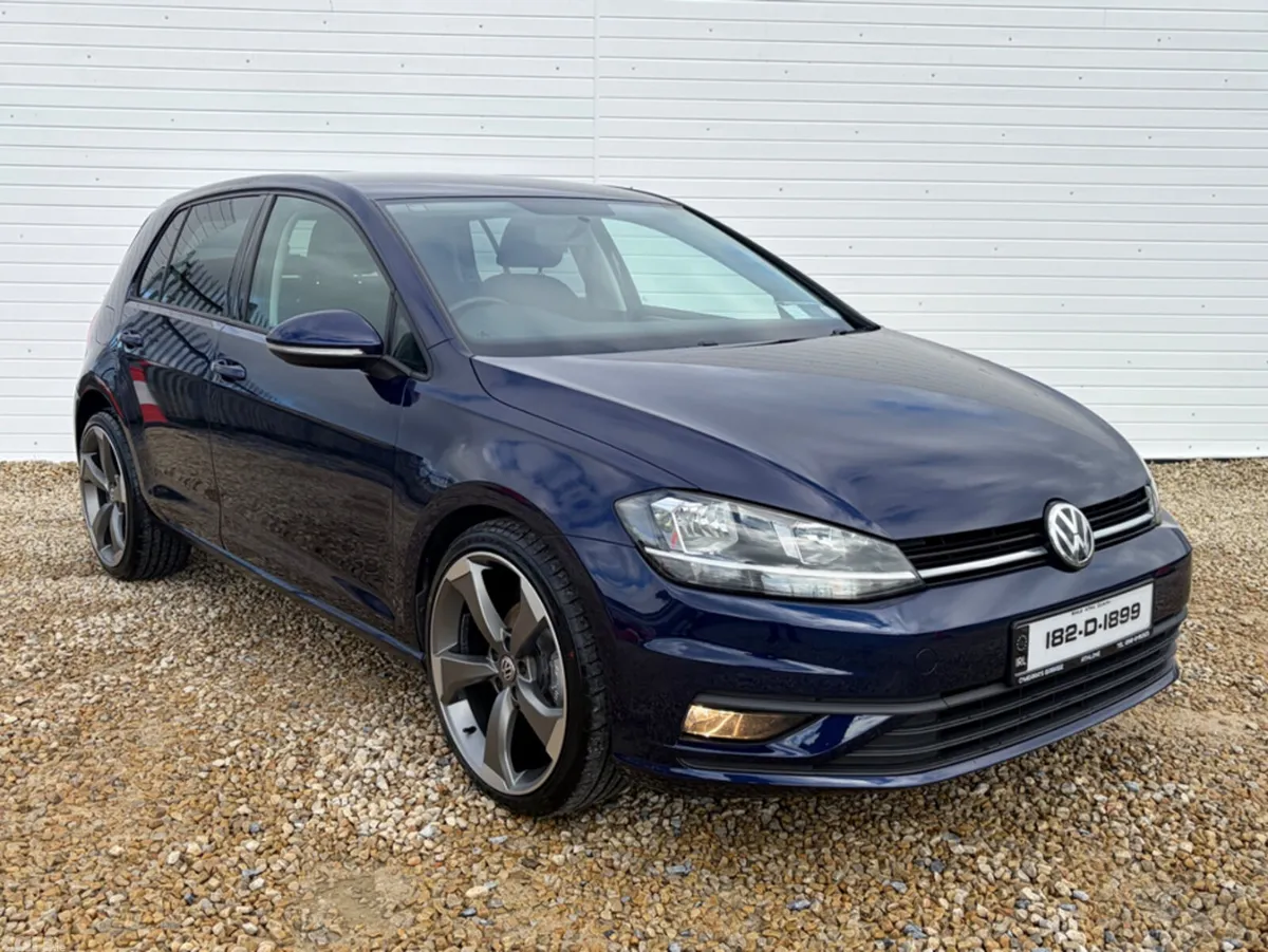 Volkswagen Golf Hatchback, Diesel, 2018, Blue