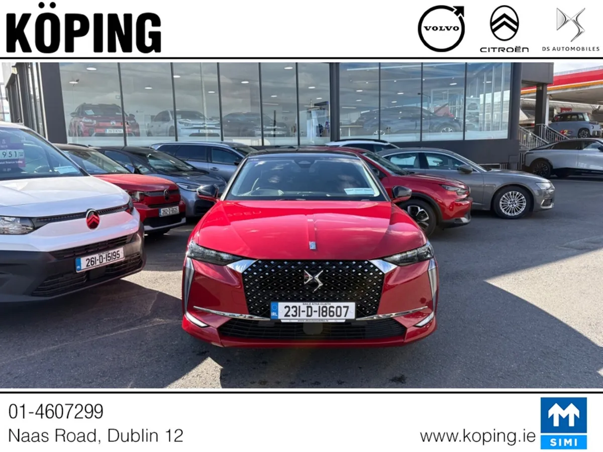 DS Automobiles DS 4 MPV, Petrol Plug-in Hybrid, 2023, Red