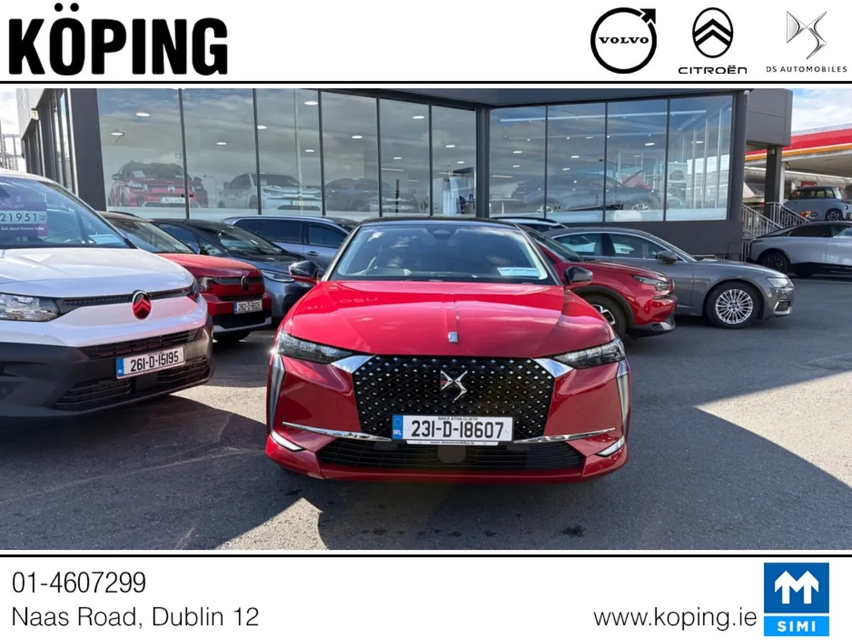 DS Automobiles DS 4 MPV, Petrol Plug-in Hybrid, 2023, Red