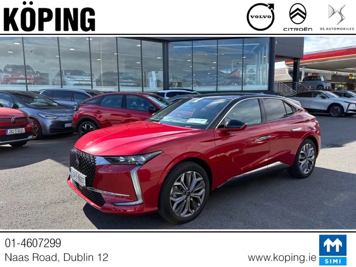 DS Automobiles DS 4 MPV, Petrol Plug-in Hybrid, 2023, Red