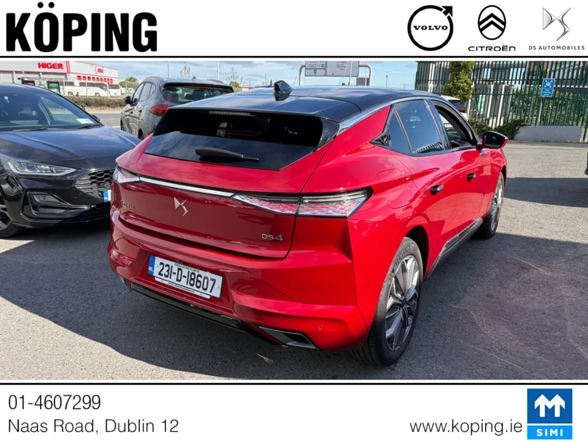 DS Automobiles DS 4 MPV, Petrol Plug-in Hybrid, 2023, Red