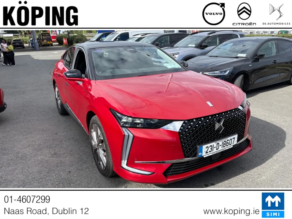 DS Automobiles DS 4 MPV, Petrol Plug-in Hybrid, 2023, Red