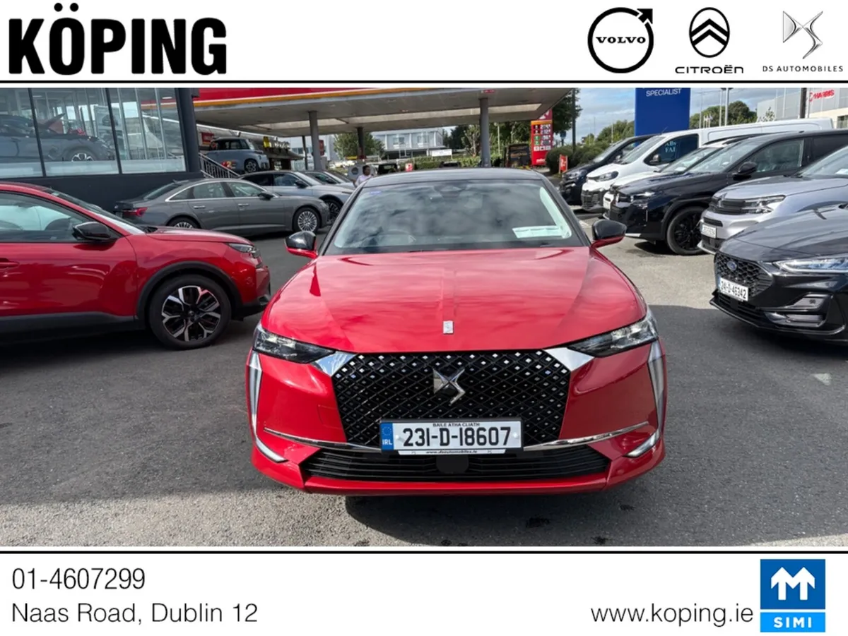 DS Automobiles DS 4 MPV, Petrol Plug-in Hybrid, 2023, Red